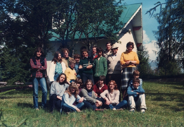 Foto ricordo - foto archivio Parrocchia S.Maria Assunta - Baselga