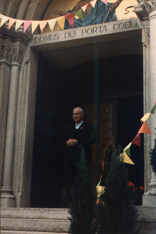 Don Tullio Ioriatti - foto archivio Parrocchia S.Maria Assunta - Baselga