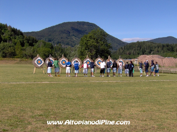 Campo gara degli Arcieri di Piné