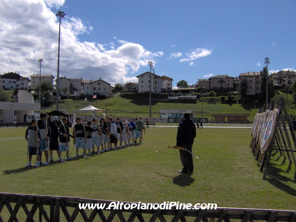 Campo gara degli Arcieri di Piné