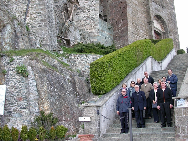 Una foto ricordo della visita - foto Bruno Ioriatti