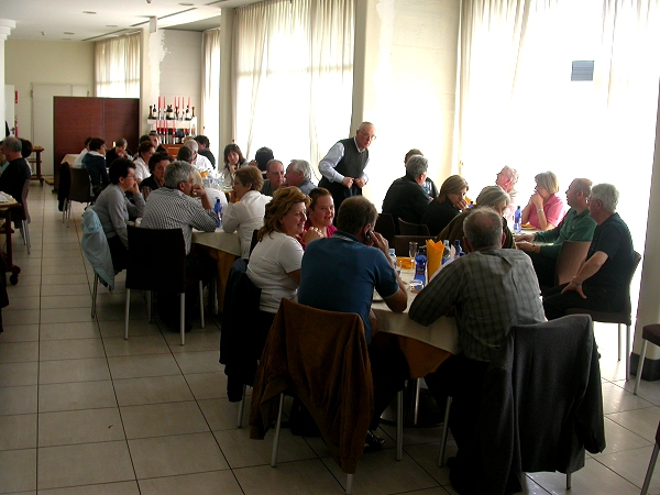 L'arrivo in hotel per il pranzo - foto Bruno Ioriatti