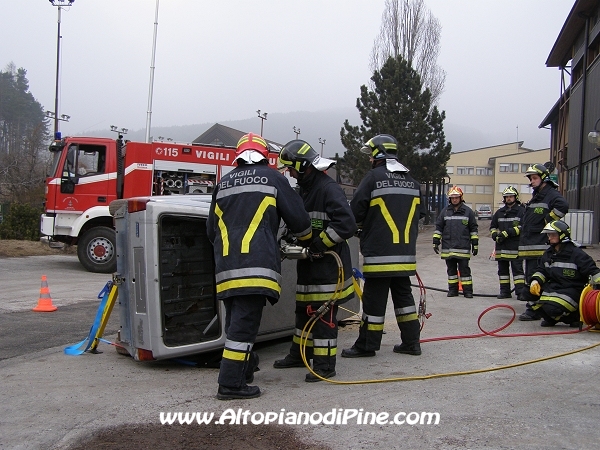 Visita Vigili del Fuoco di Heereenven a Baselga di Piné