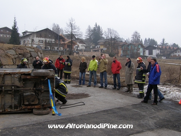 Visita Vigili del Fuoco di Heereenven a Baselga di Piné
