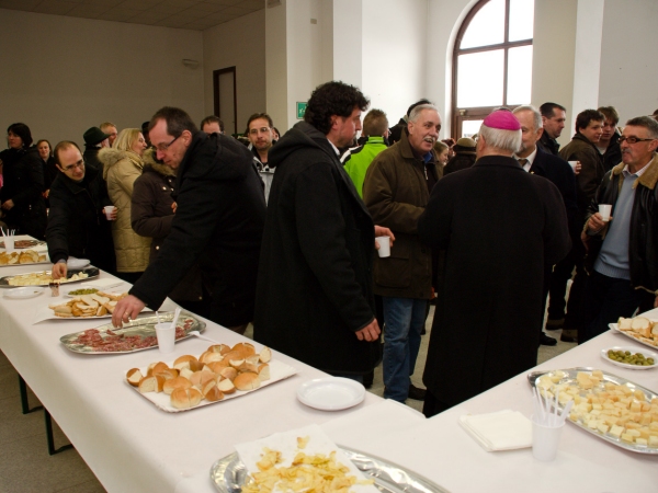 Momenti del rinfresco - foto Arturo