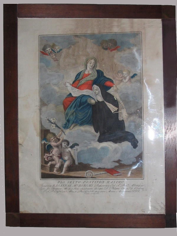 Particolare di un quadro presente nella Chiesa di San Giuseppe - foto Luciano