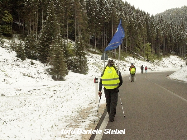 Pellegrinaggio Monte Berico-Piné 2013 - verso Vezzena - foto Daniele Sighel