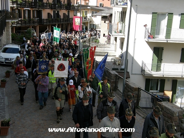 Festa patronale Madonna di Piné 2013 - in processione da Montagnaga alla Comparsa