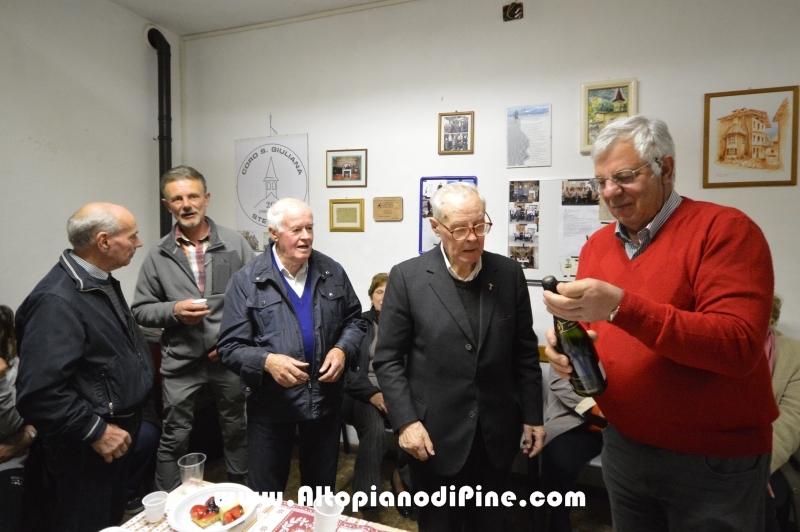 Compleanno don Giovanni Avi - Sternigo aprile 2015