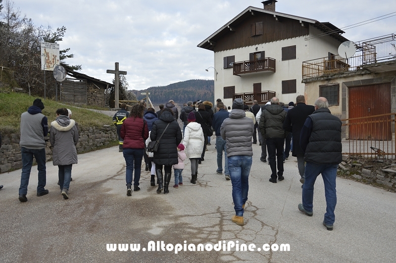 Processione con Santa Barbara