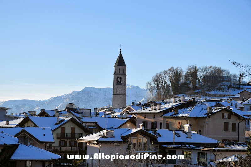 Neve a Pine dicembre 2020