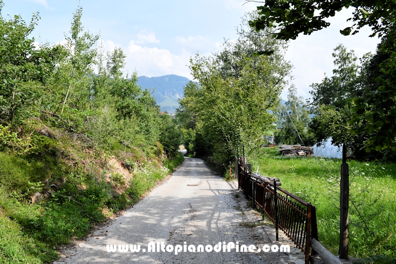 Passeggiata Bedolpian - Lago delle Rane - Tressilla