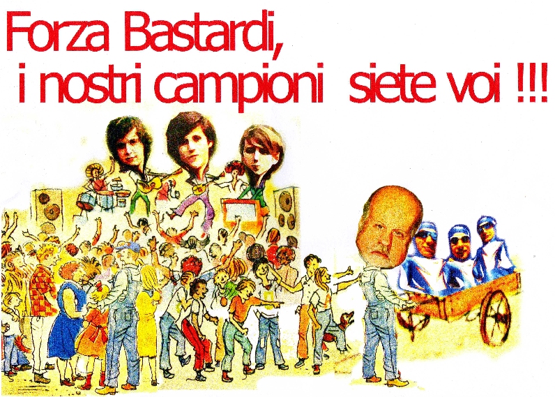 La vignetta dei Fans dei The Bastard Sons of Dionisio