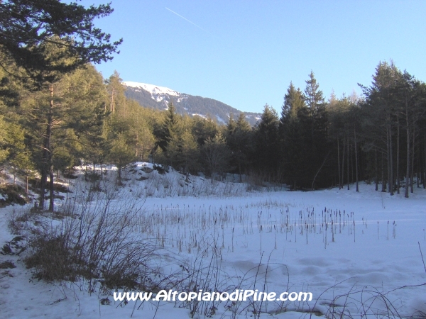Il Lago delle Rane in inverno