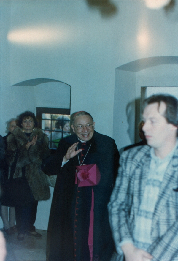 Mons. Giovanni Maria  - foto archivio Parrocchia S.Maria Assunta - Baselga