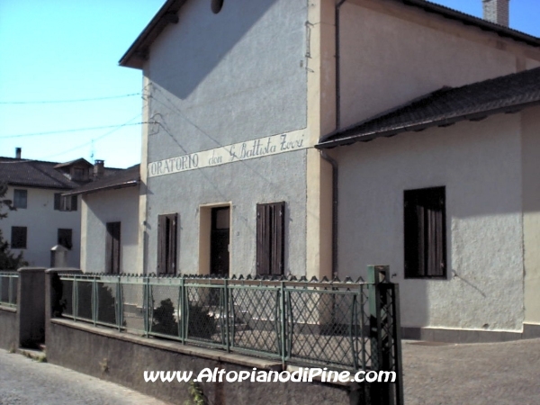 Oratorio della parrocchia di Baselga