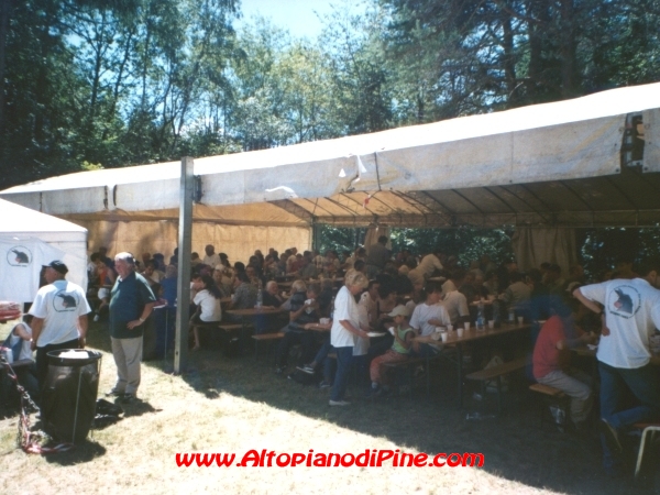 Il tendone della festa 