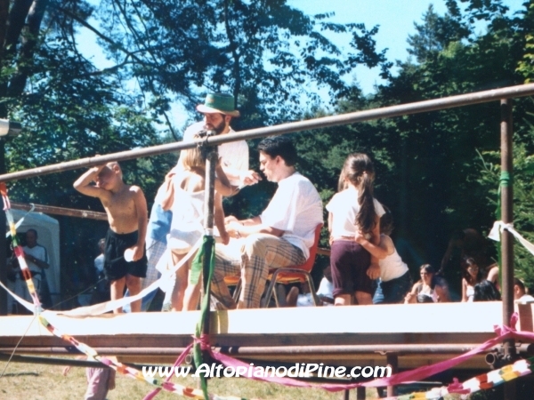 Gli animatori della festa