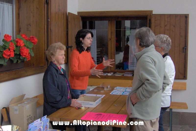 I volontari all'opera