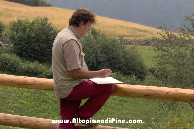 Osservando il paesaggio si disegna