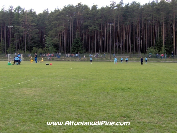 Piccoli calciatori impegnati nelle partite