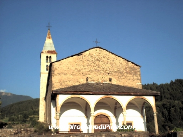 Chiesa di San Mauro vista frontale
