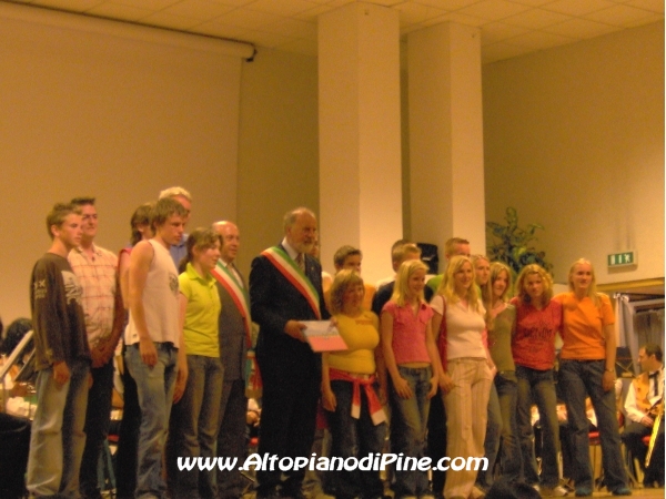 Studenti olandesi in visita a Baselga 