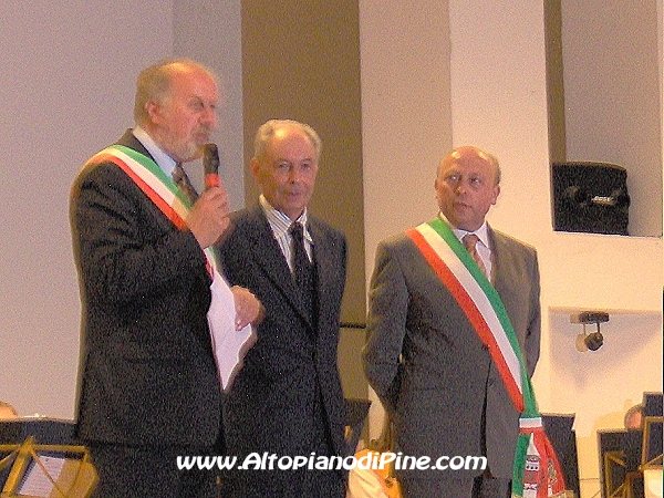 Il dottor Mario Mattivi, pinetano dell'anno 