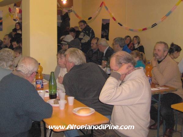 Momenti della festa serale