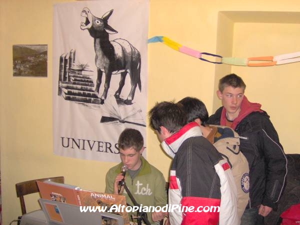 Il musicista che ha allietato la serata