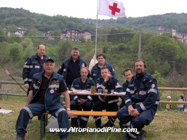 I Volontari della Croce Rossa: un aiuto prezioso e indispensabile.