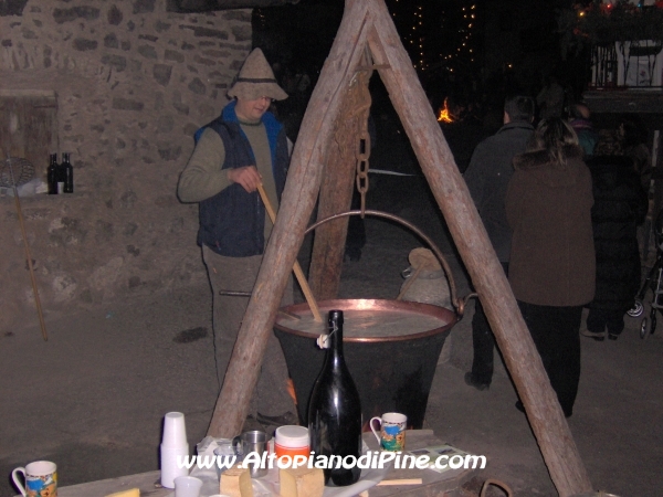 Preparazione del formaggio