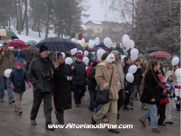 La Gente di Piné che ha partecipato alla festa 