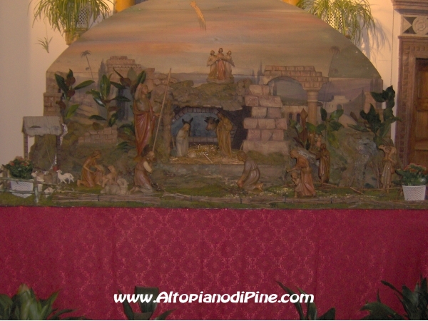 Presepe nella Chiesa di S.Rocco a Miola