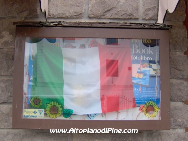 Bacheca del negozio di oggettistica