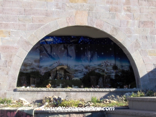 Presepe presente a Poggio dei Pini