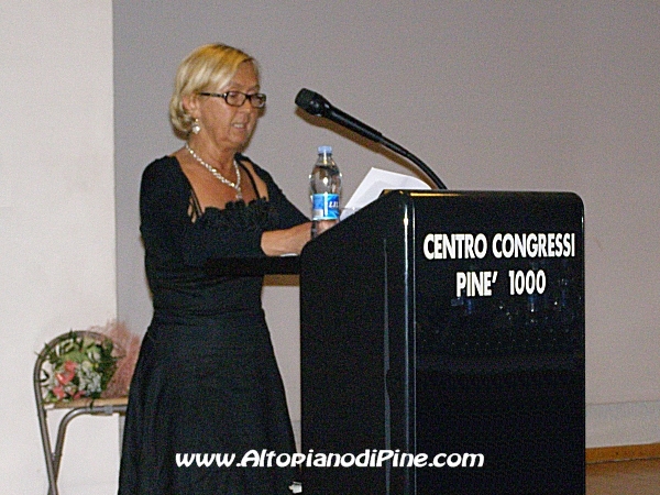 L'intervento di Clara Pedrelli, presidente della sezione locale dell'ASAT