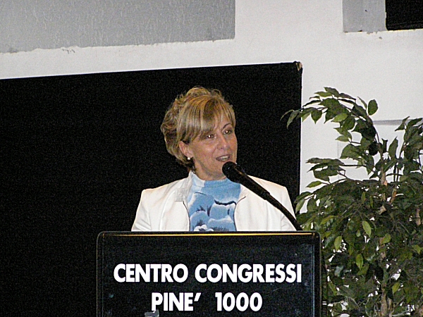 Intervento di Franca Broseghini, presidente dell'ApT Altopiano di Pine'-Valle di Cembra