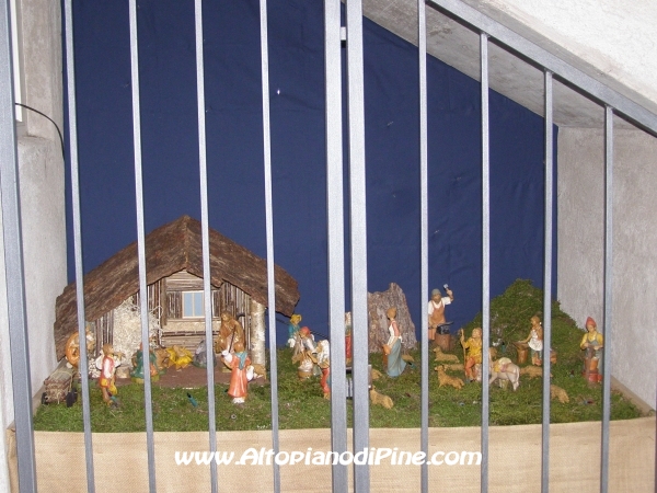 Presepe di Baselga nelle vicinanze della Chiesa Vecchia