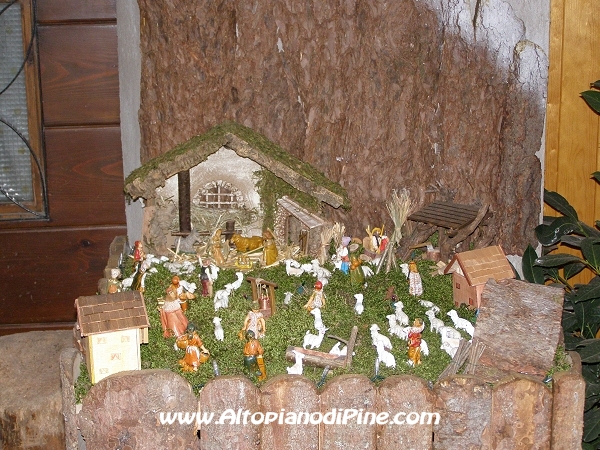 Presepe di Baselga nelle vicinanze della Chiesa Vecchia
