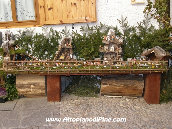 Presepe di Baselga nelle vicinanze della Chiesa Vecchia