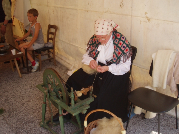 Filatura della lana - foto di Bruno