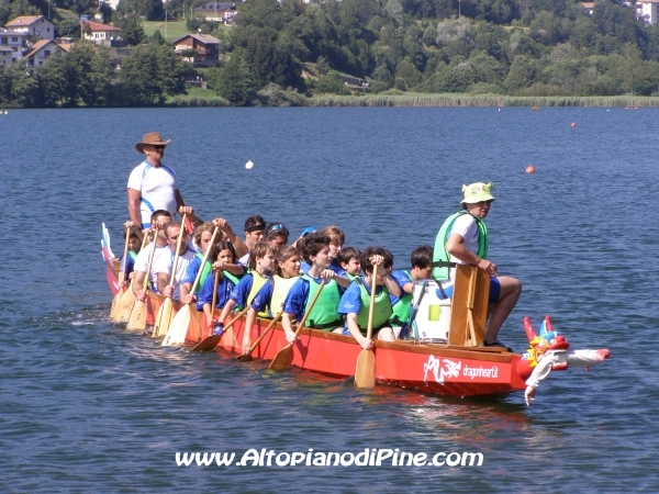 Una delle squadre in gara per la Dragon Sprint Baby