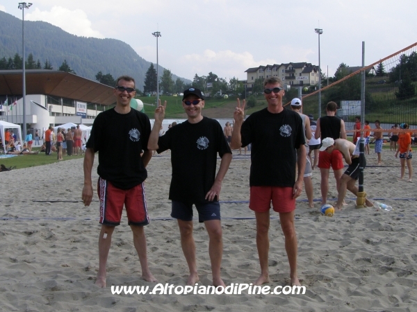 Una delle squadre partecipanti, la Lagorai Volley