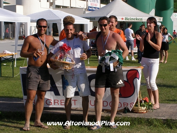 1°  squadra maschile classificata: Ammutinati del Bounty
