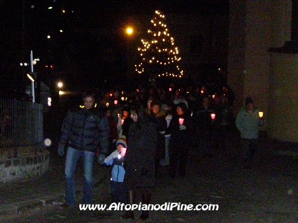 Fiaccolata Natalizia 2007