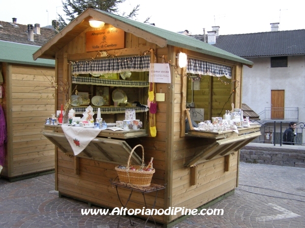 Prodotti di artigianato - El paes dei Presepi 2007 - Mercatino di Natale