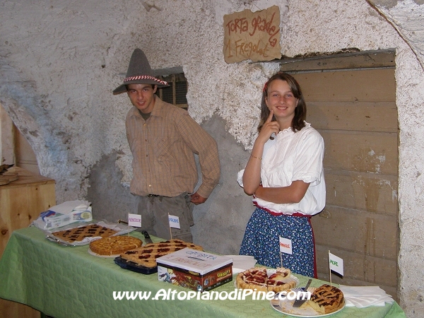 Assaggi di torta gradela (crostate)