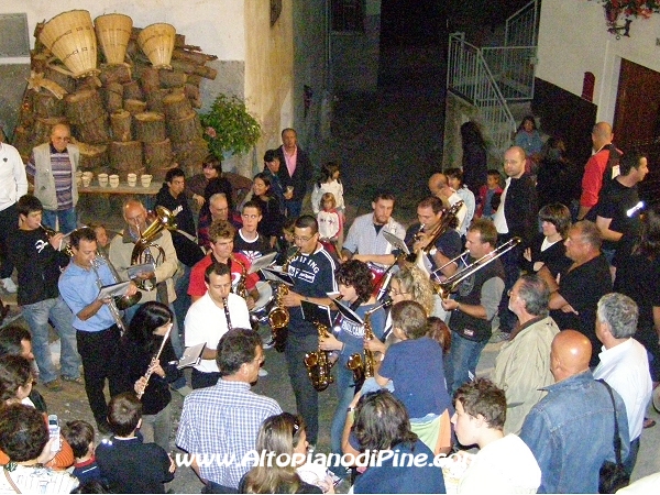La banda che ha animato alcuni momenti della manifestazione