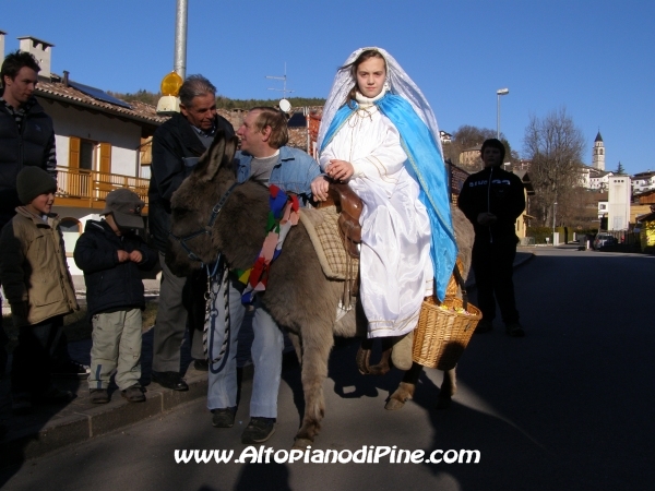 Santa Lucia 2007 sull'asinello